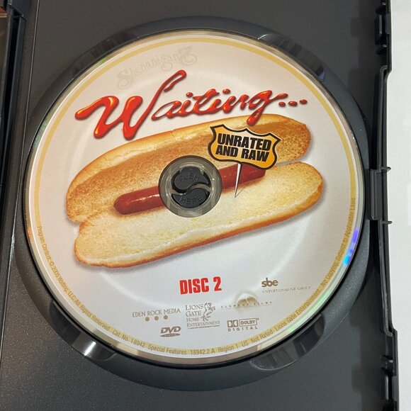 Waiting - Movie - DVD - Unrated and Raw - 2 Disc Deluxe Edition MUST BE BUNDLED - Picture 4 of 8